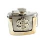 Liquor Decanter $ Dollar Bill Sign Belt Buckle 10282013