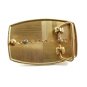 Western Cowboy Goldtone Tiger Eye Belt Buckle 10272013