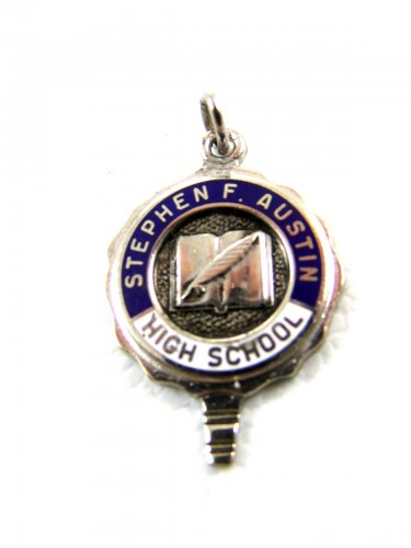 Stephen F. Austin High School Houston Texas Charm / Pendant / Key 52914