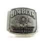 Jim Beam Kentucky Straight Bourbon Whiskey Belt Buckle 10312013 Mint in Plastic