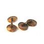Victorian / Edwardian Scottish Tartan Plaid Cufflinks