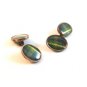 Victorian / Edwardian Scottish Tartan Plaid Cufflinks