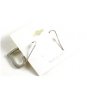 Stainless Steel & Rhinestones Dangley Hearts Pieced Earrings 11052013