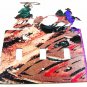 Cowboy Rodeo Calf Roping Triple Light Cover Plate Steel Images USA 3315 KA 3315
