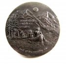 Nantahala Outdoor Center Land of The Noonday Sun Belt Buckle Indiana Medal Craft