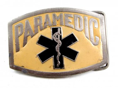 Paramedic Enameled Belt Buckle 51514