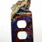 Southwest Pueblo Pottery Double Outlet Cover by LaZart 030515AA