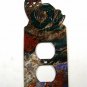 Southwest Pueblo Pottery Double Outlet Cover by LaZart 030515AA
