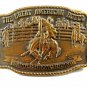 1988 Great American Rodeo Saddle Bronc Riding Belt Buckle 11012013