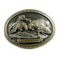 Buffalo Runner C.M. Russell Western Collection Belt Buckle by ADM 092314