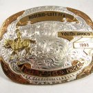 1993 Rosebud - Lott FFA Youth Rodeo Belt Buckle By Montana Silversmiths