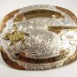 1993 Rosebud - Lott FFA Youth Rodeo Belt Buckle By Montana Silversmiths