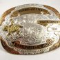 1993 Rosebud - Lott FFA Youth Rodeo Belt Buckle By Montana Silversmiths