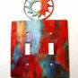 Sun Double Light Switch Cover Plate by Steel Images Made in USA 02161511111P
