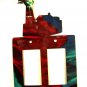 Lighthouse Double Rocker Outlet Cover Plate by Steel Images USA 051515