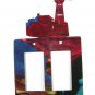 Lighthouse Double Rocker Outlet Cover Plate by Steel Images USA 051515