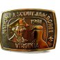 1981 National Scout Jamboree Virginia Belt Buckle 11012013