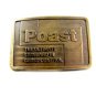 Poast The Ultimate Standard In Grass Control Belt Buckle Signed