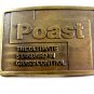 Poast The Ultimate Standard In Grass Control Belt Buckle Signed