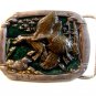 1985 Ducks In Flight Belt Buckleby C&J Made in USA