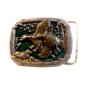1985 Ducks In Flight Belt Buckleby C&J Made in USA