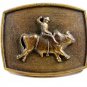 Western Cowboy Rodeo Bull Rider Belt Buckle
