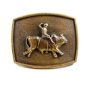 Western Cowboy Rodeo Bull Rider Belt Buckle