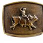 Western Cowboy Rodeo Bull Rider Belt Buckle
