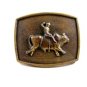 Western Cowboy Rodeo Bull Rider Belt Buckle