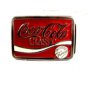 Silvertone & Red Coca Cola Classic Belt Buckle 11262013