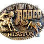 1978 National Finals Rodeo Belt Buckle by Hesston 72714