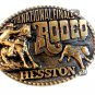 1978 National Finals Rodeo Belt Buckle by Hesston 72714