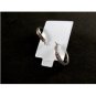 Small CZs in Round All The Way Pierced Studs Earrings