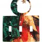 Man In Moon Triple Light Switch Plate by Steel Images Made In USA 6215x