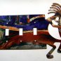 Kokopelli w/ Flute Triple Switch Cover Plate by LaZart 021915D