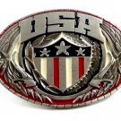 Enameled 1981 Indiana Metal Craft USA Belt Buckle 10292013