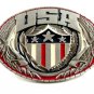 Enameled 1981 Indiana Metal Craft USA Belt Buckle 10292013