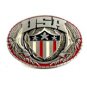 Enameled 1981 Indiana Metal Craft USA Belt Buckle 10292013