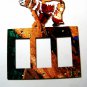 Bear Triple Rocker Plate Cover by Steel Images Made in USA  02161511111O