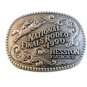 1990 Hesston National Finals Rodeo Belt Buckle