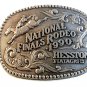 1990 Hesston National Finals Rodeo Belt Buckle
