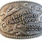 1990 Hesston National Finals Rodeo Belt Buckle