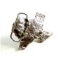 Small Silvertone State of Texas Belt Buckle 2192014