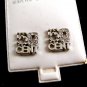 .50 Cent CZs Pierced Studs Earrings 12092013