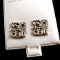 .50 Cent CZs Pierced Studs Earrings 12092013