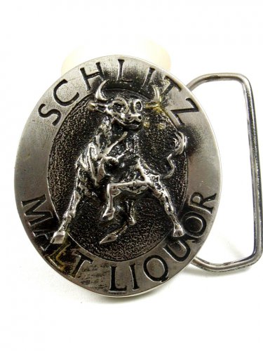 1976 Schlitz Malt Liquor Belt Buckle 10302013
