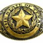 The State of Texas Belt Buckle by Tony Lama 7214
