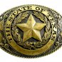The State of Texas Belt Buckle by Tony Lama 7214