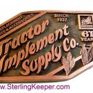 1998 Tractor Implement Supply Co. Belt Buckle Limited Edition