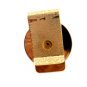 Goldtone Shriners Money Clip